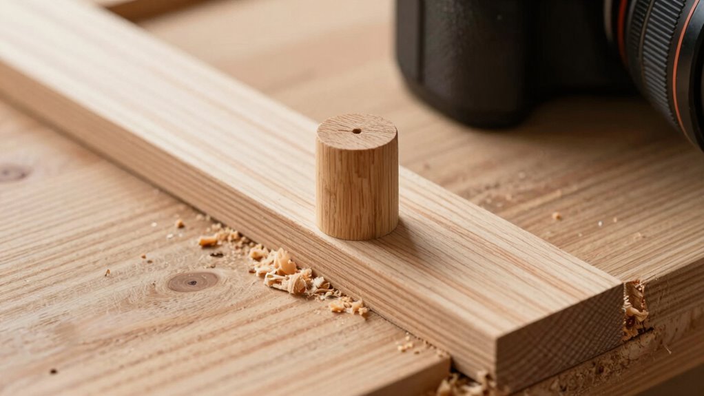 match grain cut precisely