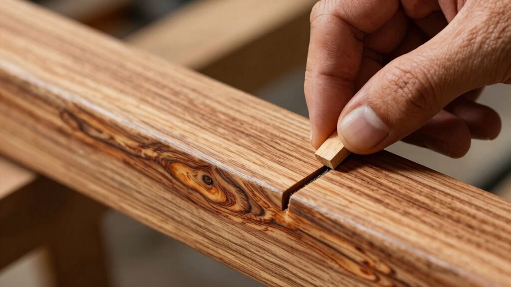 match wood grain patterns