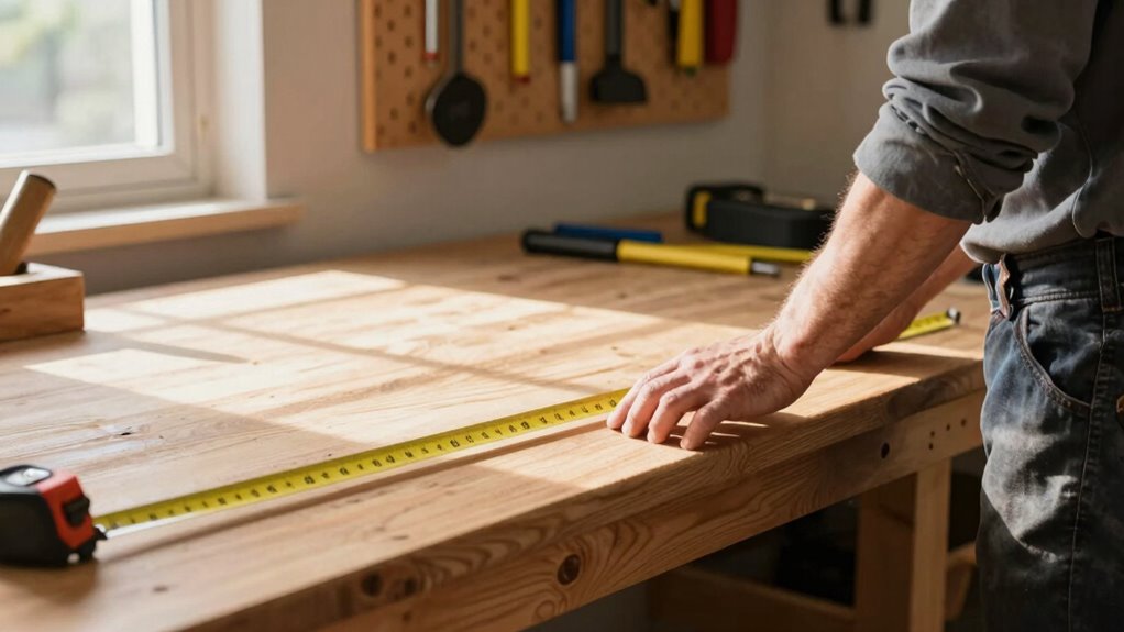 measure adjust level test