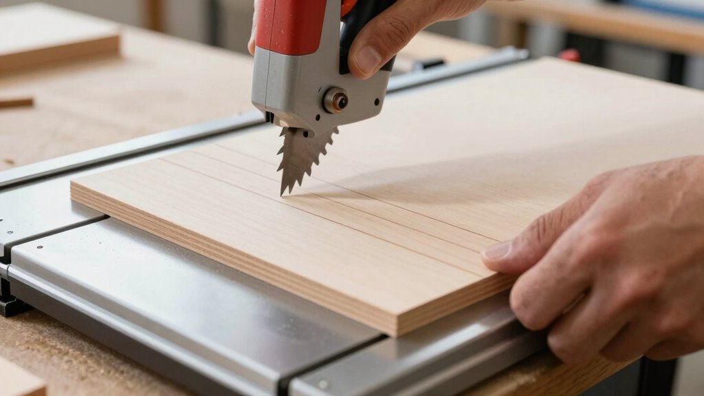 measure mark select cut