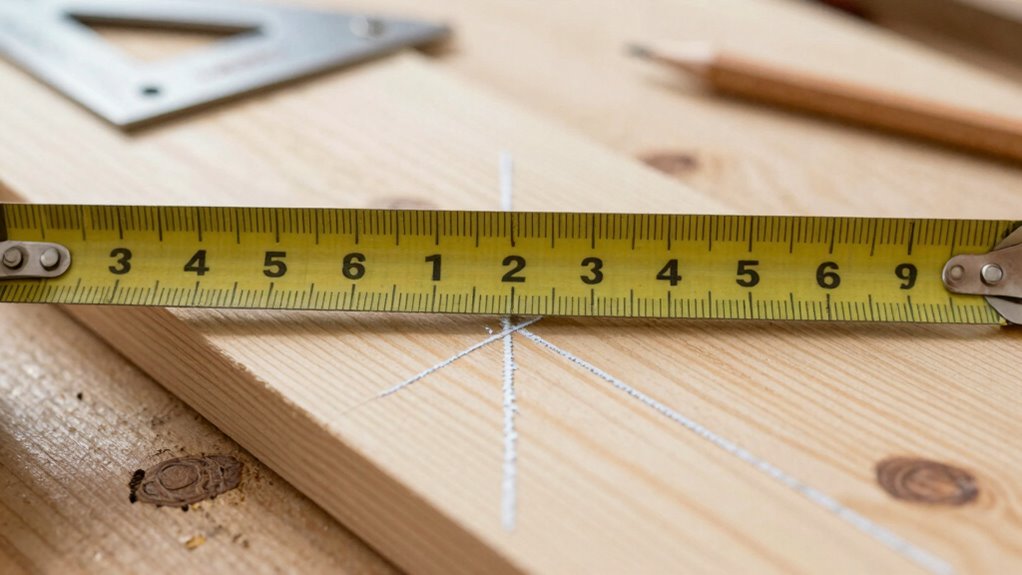 measuring for accurate center