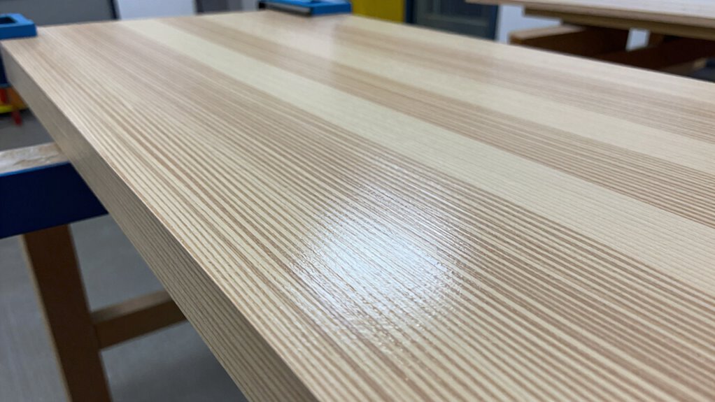 moisture causes wood warping