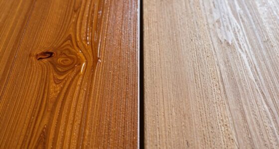 oil s effect on wood