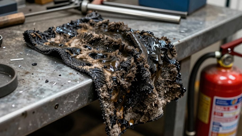 oily rag safety procedures