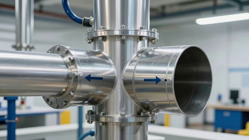 optimal blast gate installation