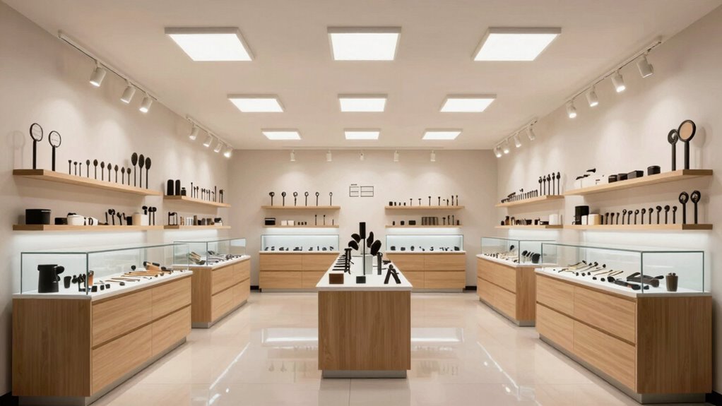 optimal even lighting setup