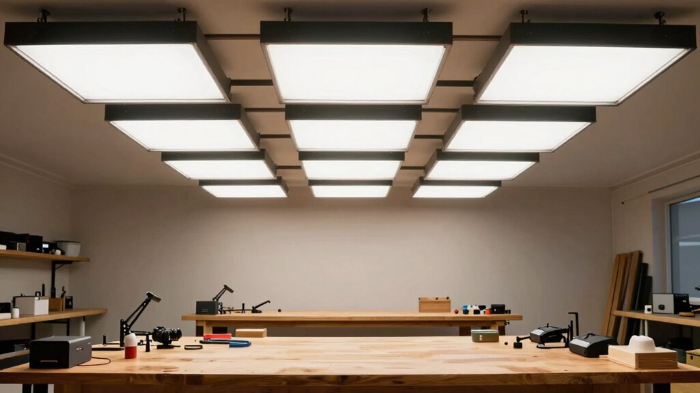 optimal lighting fixture placement