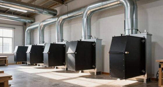 optimal placement for blast gates