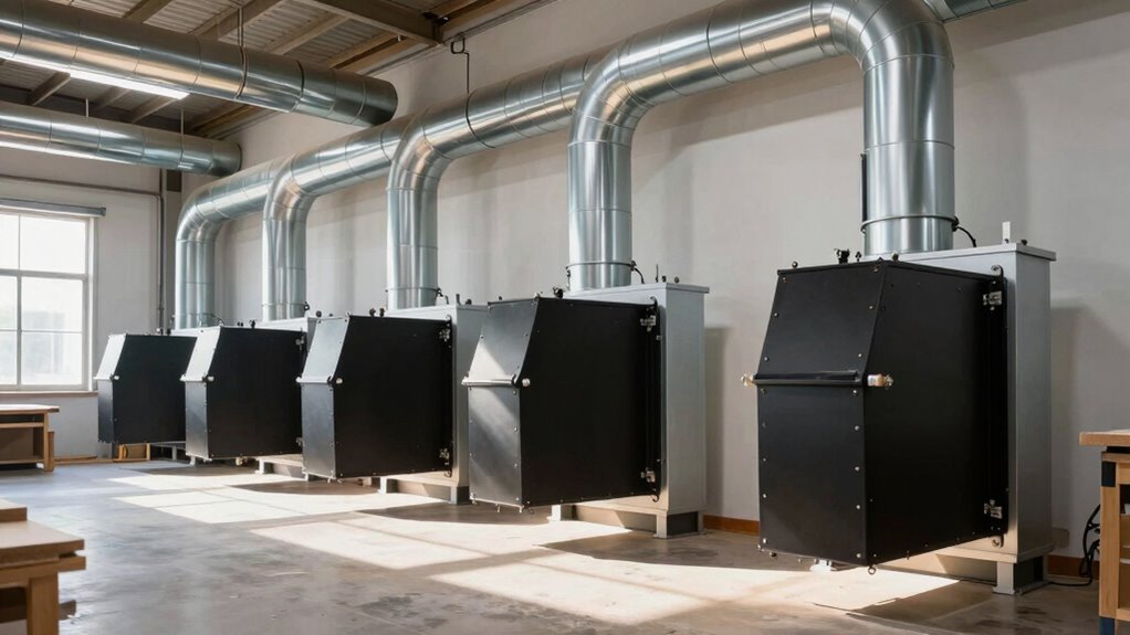 optimal placement for blast gates