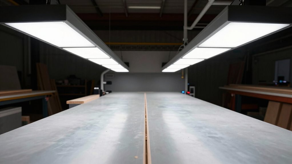 optimal shadow free lighting setup