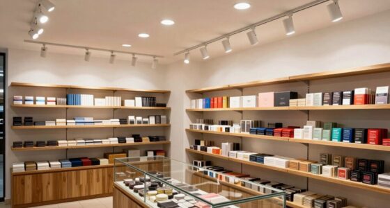 optimal shop lighting placement