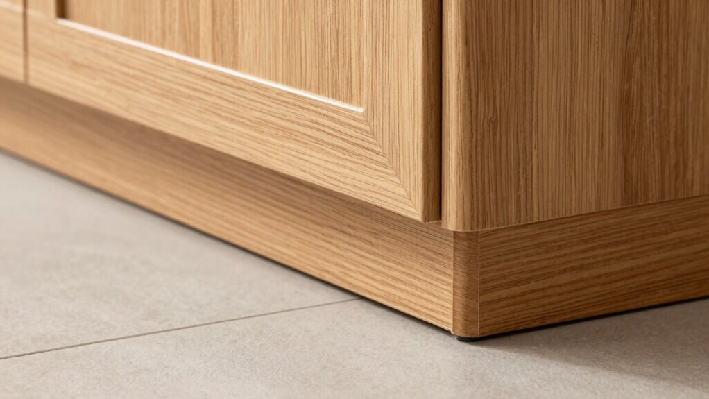 optimal toe kick dimensions