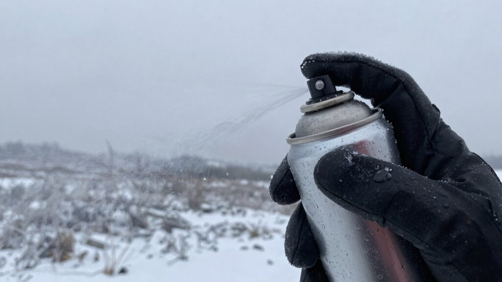 optimize spray in cold weather