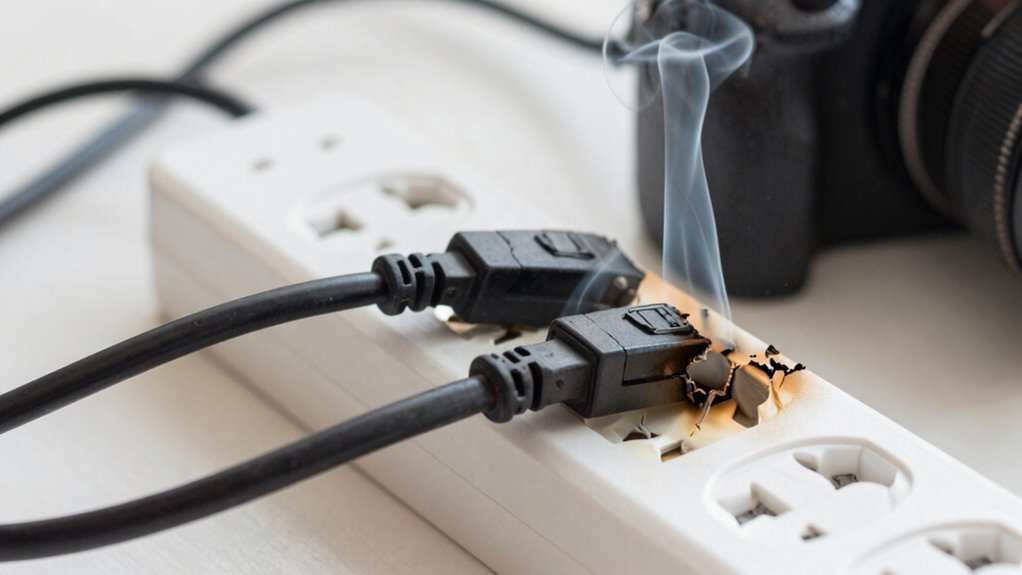 overload extension cords safely