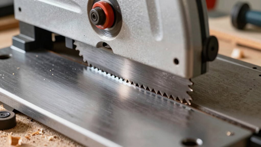 overtightening bandsaw blades