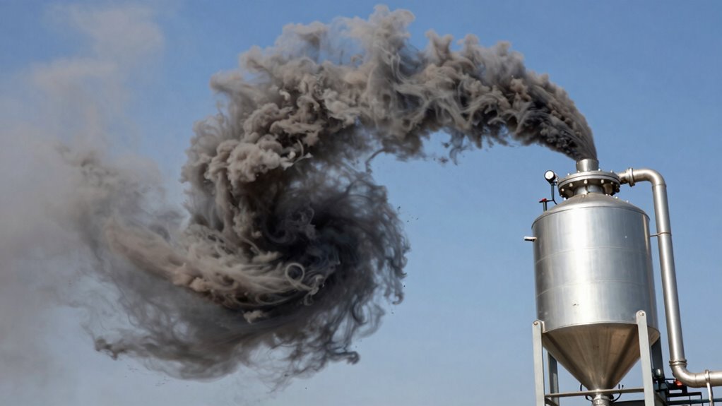 particle removal via airflow