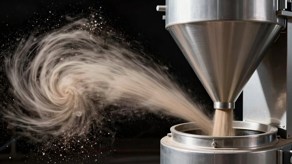 particle size and efficiency