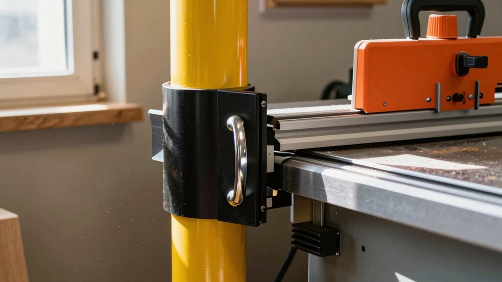 place blast gates near tools