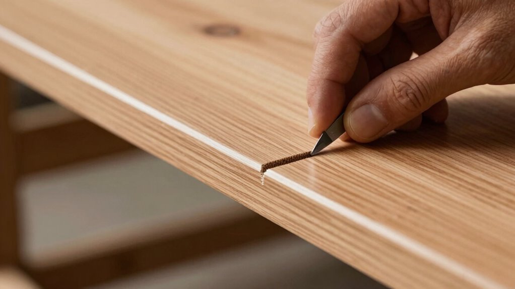 polished durable furniture edges