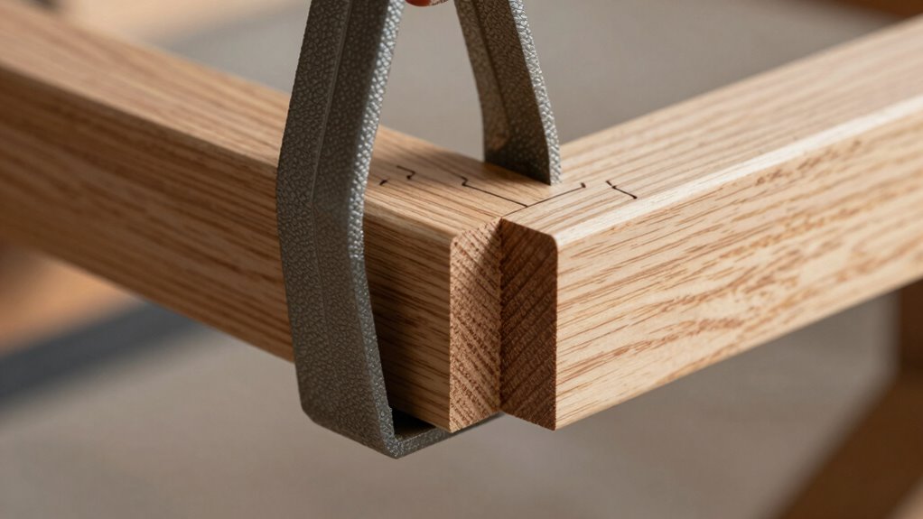 precise angles ensure professional corners