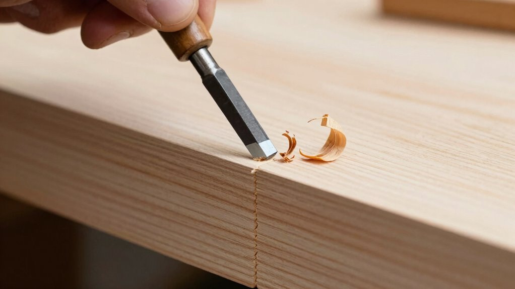 precise corner chiseling techniques