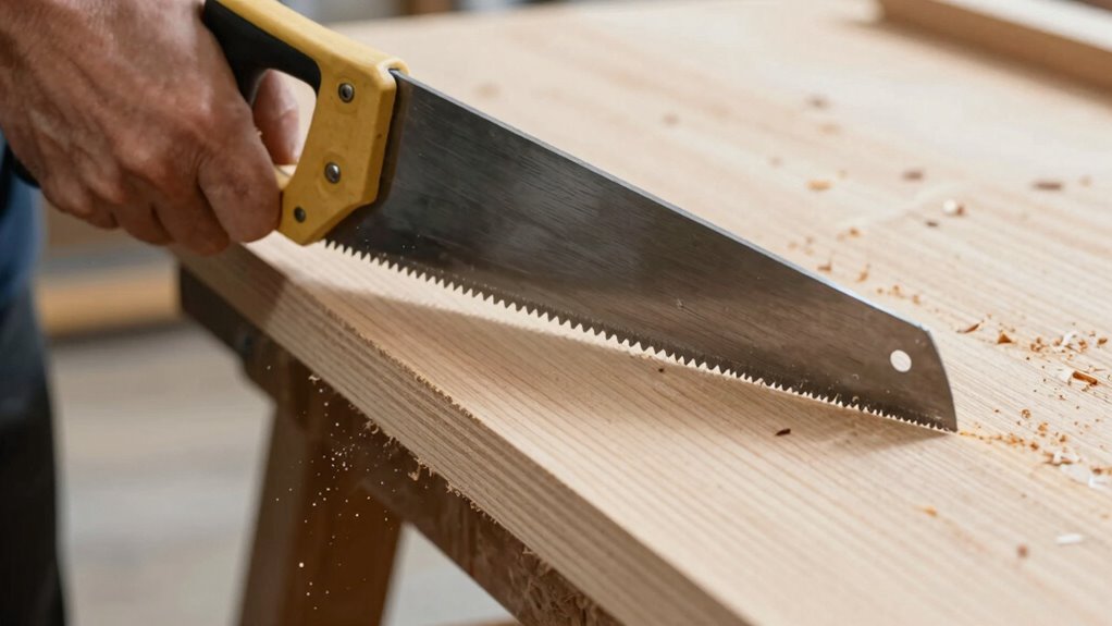 precise first cut minimizes waste