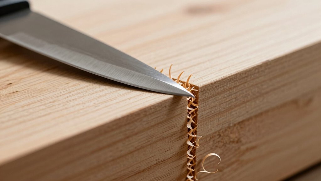 precise knife wall setup