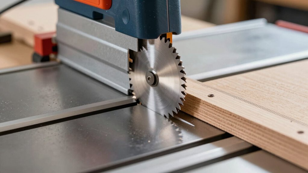 precise saw blade adjustment