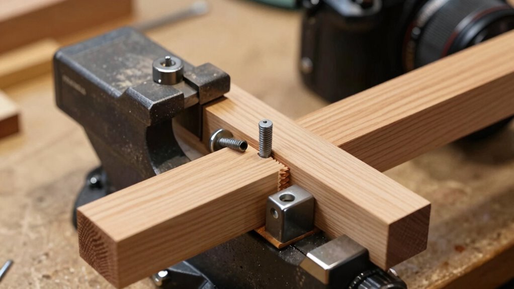 precise stable woodworking clamp