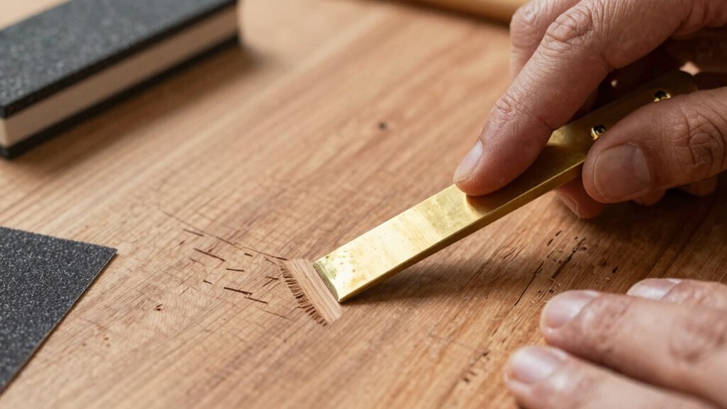 prepare angle flex scrape