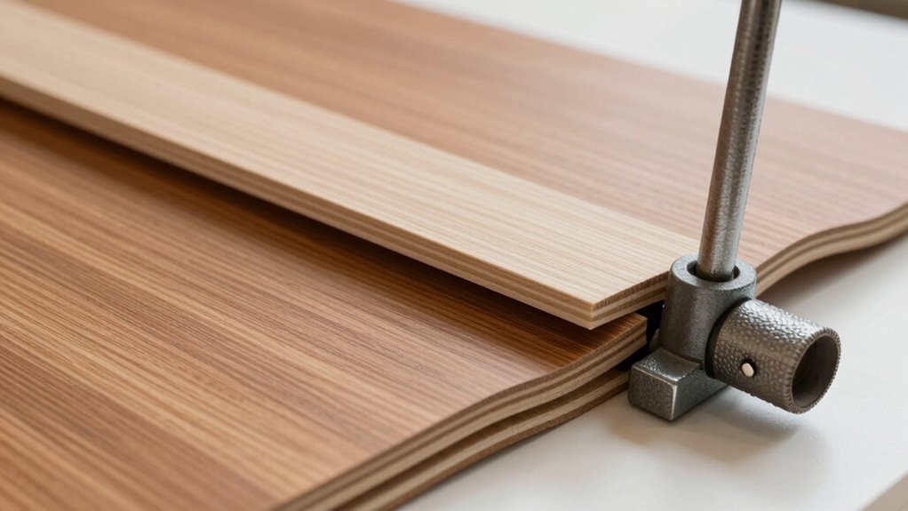 prepare surface secure lamination