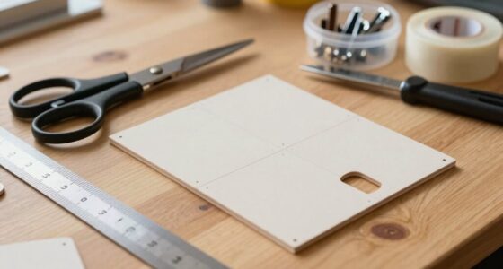 prepare test and glue