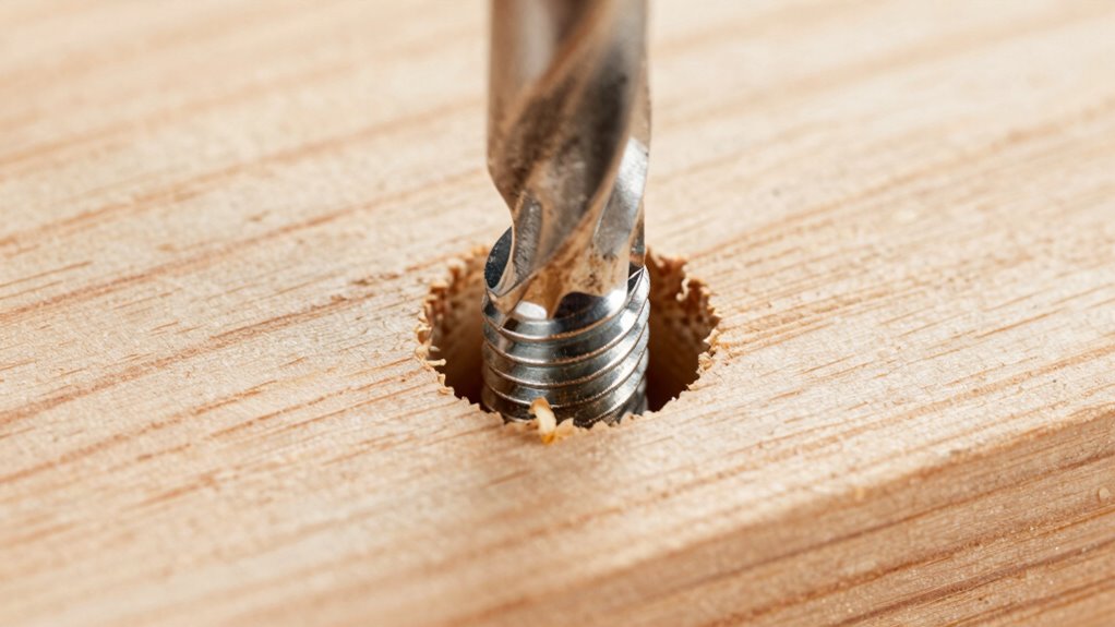 prevent wood blowout damage