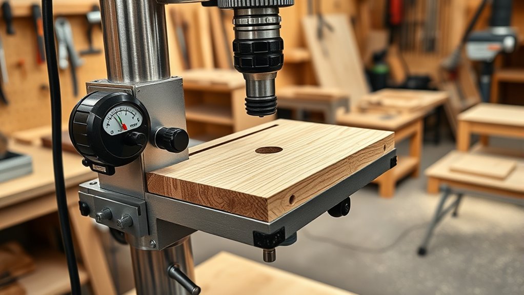 professional woodworking drill features