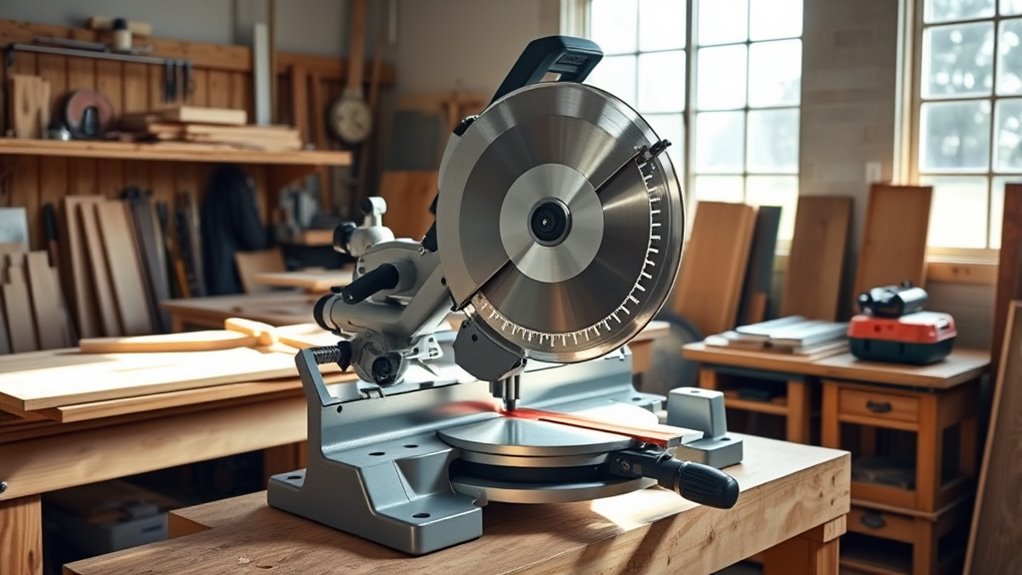 professional woodworking miter saw