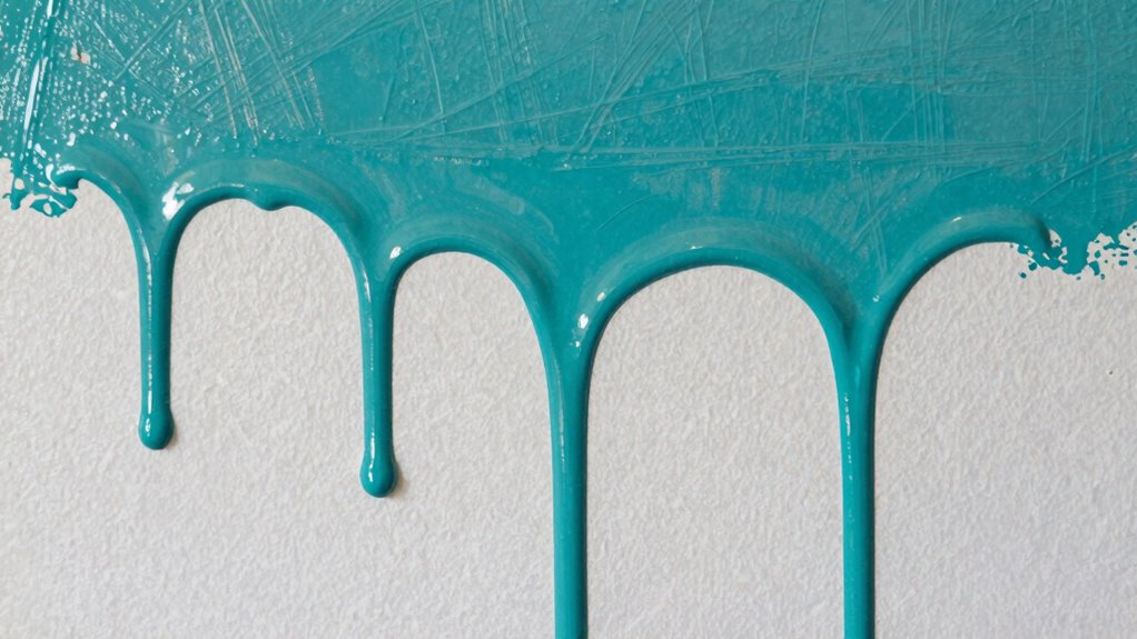 proper application and drying