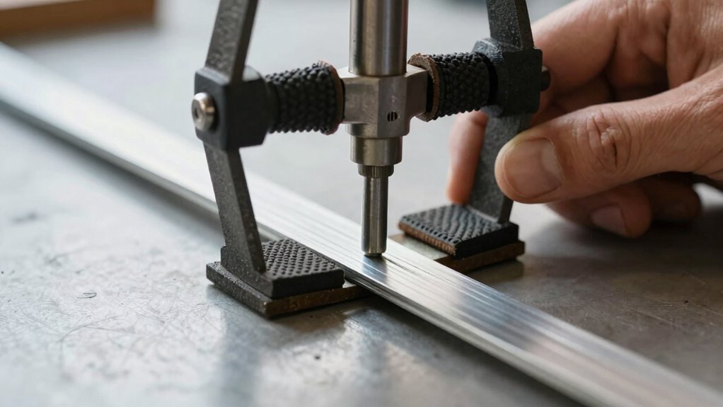 proper clamp positioning and pressure