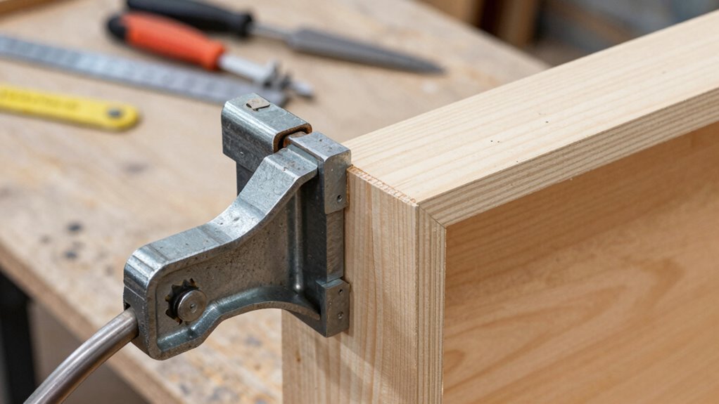 proper clamping and alignment