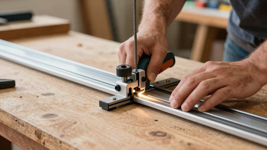 proper clamping and calibration