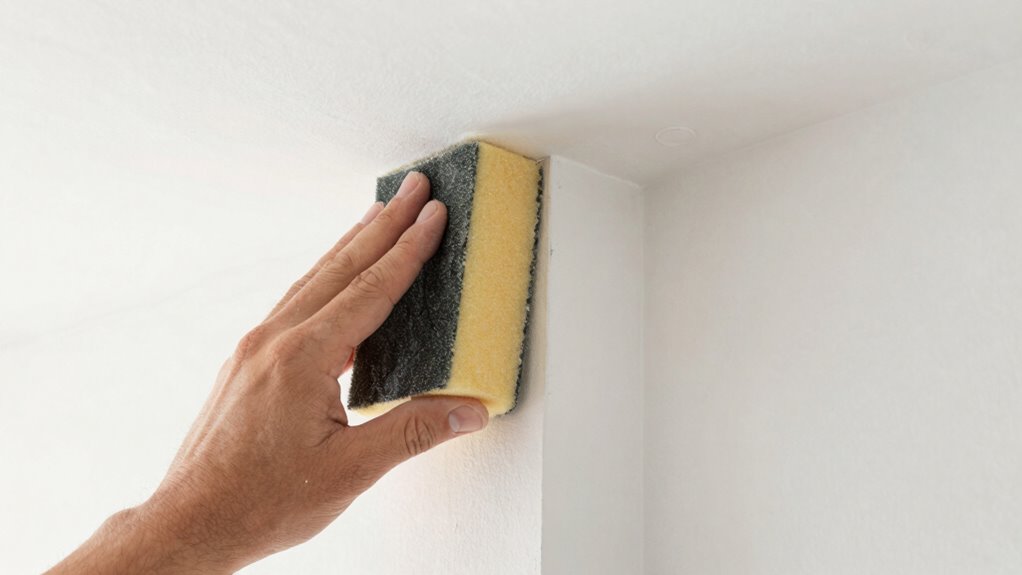 proper corner sanding techniques