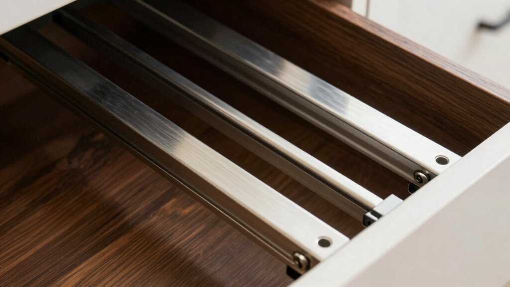 proper drawer slide alignment