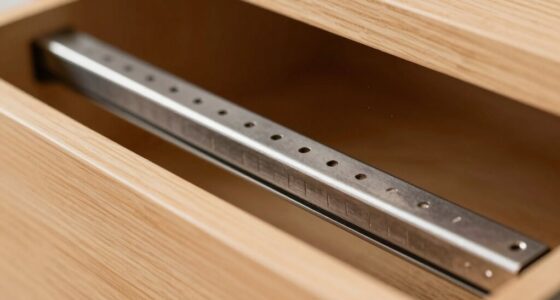 proper drawer slide spacing