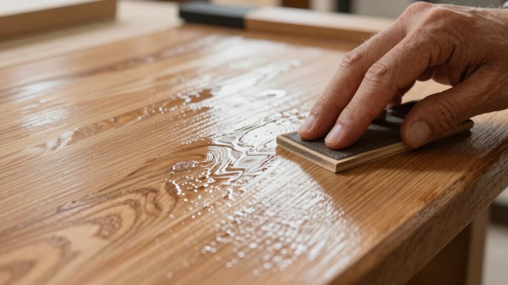 proper grain raising ensures smoothness