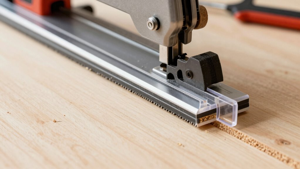 proper guard placement and adjustment