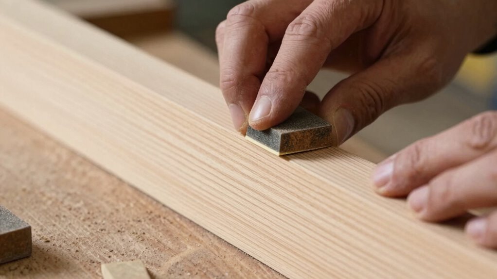 proper sanding and sealing