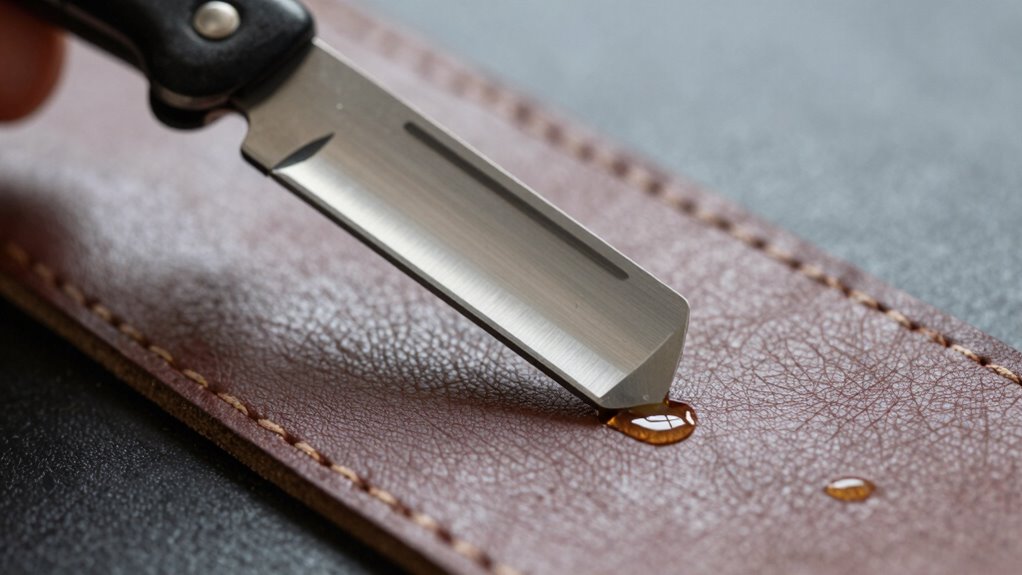 proper sharpening technique and angle