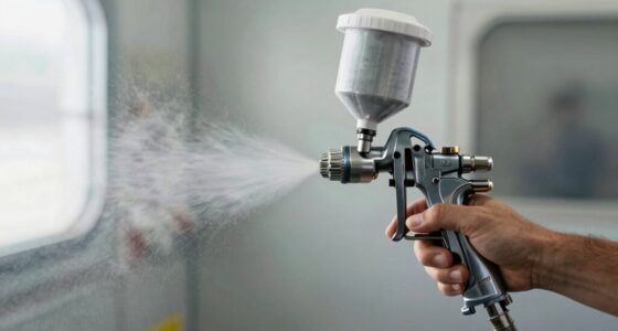 proper spray gun setup