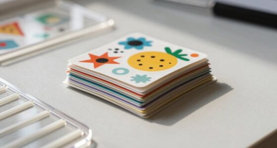 proper sticker stacking technique