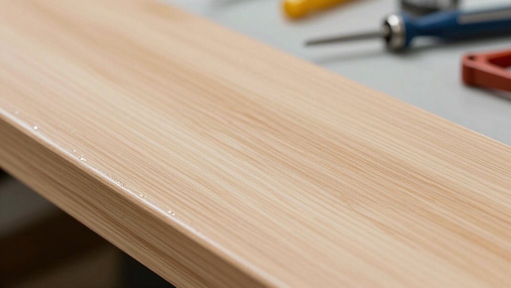 proper surface prep and controlled clamping