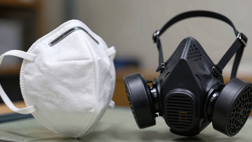 protection levels for dust